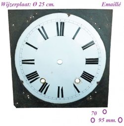 === Comtoise wijzerplaat = 33134