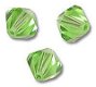 Swarovski 5301 Peridot 4mm Per 10 Stuk - 1 - Thumbnail