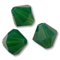 Swarovski 5301 Palace Green Opal 4mm Per 10 Stuk