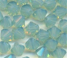 Swarovski 5301 Pacific Opal AB2x 4mm 10 Stuk