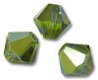 Swarovski 5301 Olivine AB 4mm Per 10 Stuk - 1 - Thumbnail