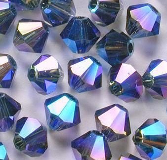 Swarovski 5301 Morion AB2x 4mm 10 Stuk LIMITED - 1