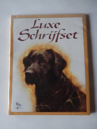 Schrijfset Rien Poortvliet - honden - nr. 1