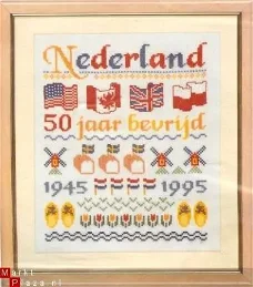 Merklap Nederland groot