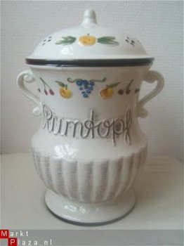 Retro Rumtopf van W. Germany Scheurich. - 1