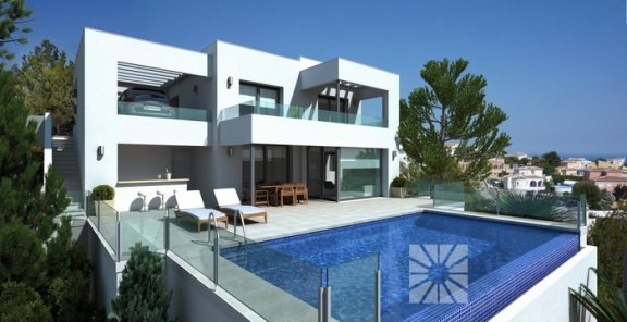 Moderne zeezicht villa`s Costa Blanca te koop - 1