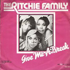 Ritchie Family - Give Me A Break - All my love -vinylsingle met Fotohoes