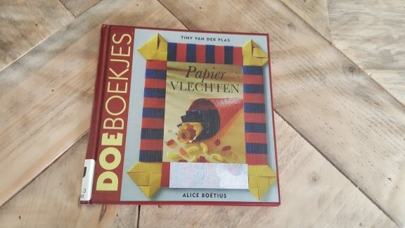 Papier vlechten Doe boekjes Tiny van der Plas - 1