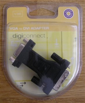Nieuwe Digiconnect VGA naar DVI-adapter - 1