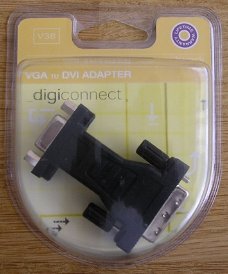 Nieuwe Digiconnect VGA naar DVI-adapter