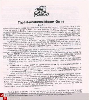 Foreign Exchange The International Money Game - 1