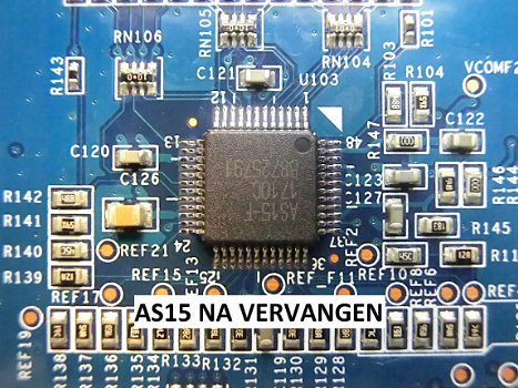 AS15-F, AS15-G of AS19-H1G SMD-IC voor reparatie TCON-board van LCD - 7