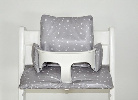 Stokke tripp trapp kinderstoel kussens gecoat Stars Grey - 1