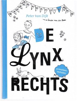 De lynx rechts door Peter van Dijk - 1