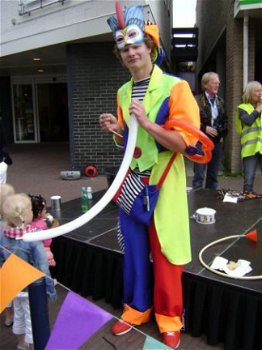 ballonnenclown, ballonnenboog of steltenloper nodig? - 2