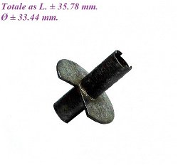 === Comtoise wekker onderdeel = oud === 33221
