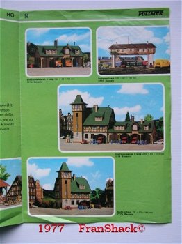 [1977] Neuheiten H0+N Brochure '77, Vollmer - 2