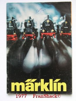 [1977] Märklin 1977 D catalogus, Märklin - 1