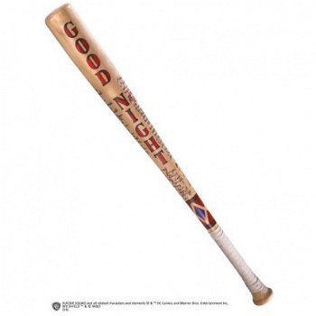 Harley Quinn Baseball Bat Suicide Squad Noble Collection - 4