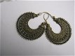 miao zilver antiek goud verguld etnic oorbellen oorringen bohemian 1001oorbellen - 3 - Thumbnail