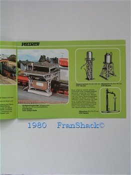 [1980~] Folder: Vollmer-Bahnbetriebswerk H0, Wolfram Vollmer - 2