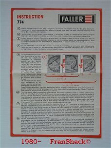 [1980~] Instruction 774, Anlagenbau, Faller