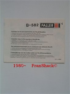 [1980~] Bijsluiter B-582 set, Faller