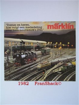 [1982] Brochure: Märklin Nouveauté's 1983 NL, Märklin - 1