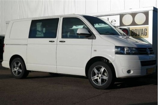 Volkswagen Transporter - 2.0 TDI L1H1 132kw 180pk DC dubbel cabine org. NL-auto - 1