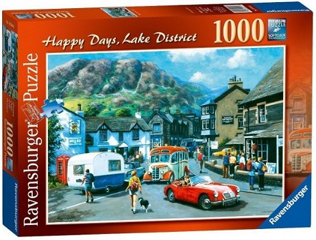 Ravensburger - Happy Days Lake District - 1000 Stukjes Nieuw - 2