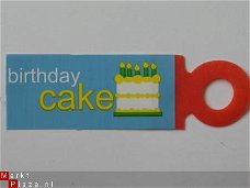 OPRUIMING: tag birthday-cake 2