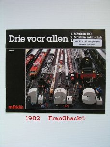 [1982] Brochure: Drie voor allen 1982/83 NL, Märklin #2