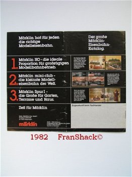 [1982] Brochure: Drei für alle 1982/83, Märklin - 2