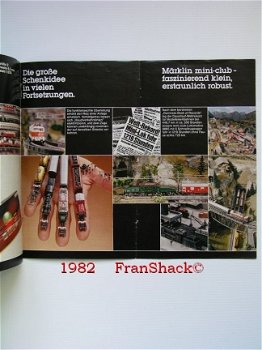 [1982] Brochure: Drei für alle 1982/83, Märklin - 3