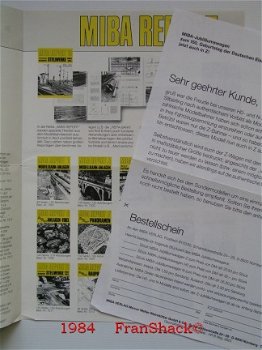 [1984] Verlagsprogramm, Miniaturbahnen, MIBA Verlag - 2