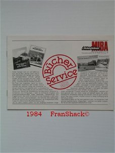 [1984] Bücher Service Miniaturbahnen, MIBA Verlag