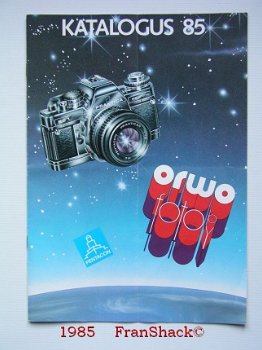 [1985] Katalogus 85, Orwo foto bv - 1