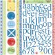 SALE NIEUW vel 12 inch Cardstock stickervel Regatta Alphabet van Bo Bunny - 1 - Thumbnail