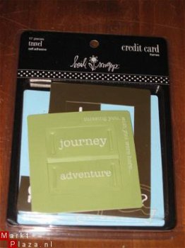 SALE! 17 Credit Card Frames Travel zelfklevend Heidi Swapp - 1