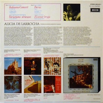 LP - IBERIA - Alicia de Larrocha, piano - 1