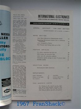 [1967] International Electronics, volume 13 No 5, Johnston Int.Publ. Corp. NY - 2