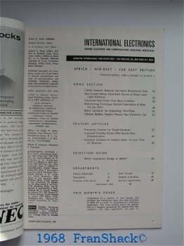 [1968] International Electronics, volume 14 No 1, Johnston Int.Publ. Corp. NY - 2