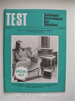 [1972] T.E.S.T, No 15-Mars 1972, Société des Editions Radio - 1