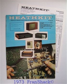 [1973] Catalog HE93/3E, prijslijst- 1-10-1973, Heathkit - 1