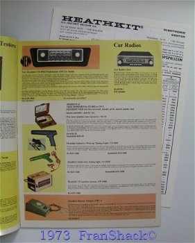 [1973] Catalog HE93/3E, prijslijst- 1-10-1973, Heathkit - 3