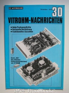[1974] Vitrohm-Nachrichten, Nr. 30-Nov 1974, Vitrohm
