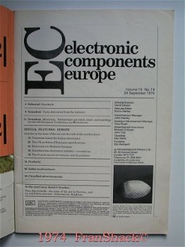 [1974] , Electronic Components Vol. 16 No.16-234Sept. 1974, Bannock Press Ltd. - 2