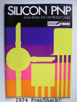 [1974] Silicon PNP, Product Guide, SGS-ATES - 1