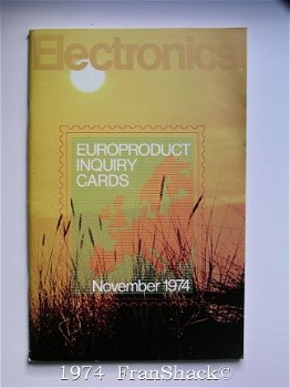 [1974] Europroduct Inquiry Cards (No 2), Nov.-1974, EUR11/74, Mc Graw-Hill - 1