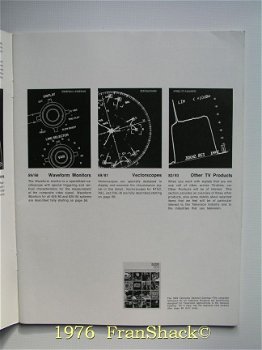 [1976] Tektronix, Catalog Television Products, Tektronix inc #2 - 2